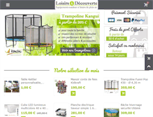 Tablet Screenshot of loisirs-et-decouverte.com